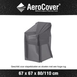 Platinum AeroCover - Stapelstoelhoes/ gasveerstoelhoes 67x67xH80/110