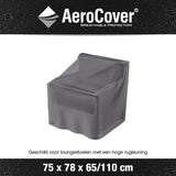 Platinum AeroCover - Loungestoelhoes hoge rug XL hoes 75x78x65/110