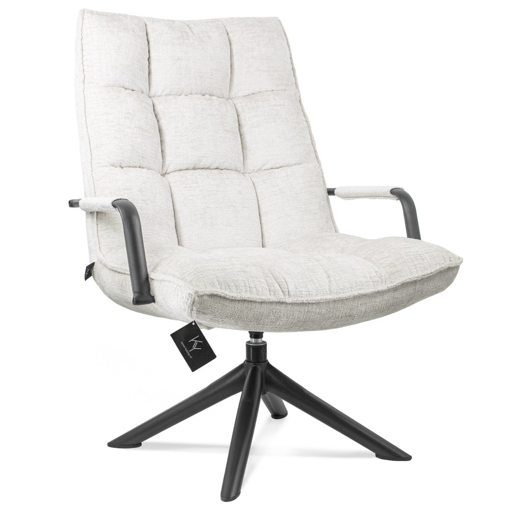 Draaifauteuil met arm Naturel