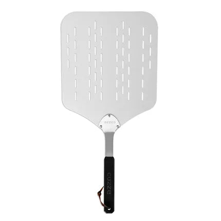 Cozze - Pizzaschep uit aluminium en geperforeerd staal 60x28x28cm