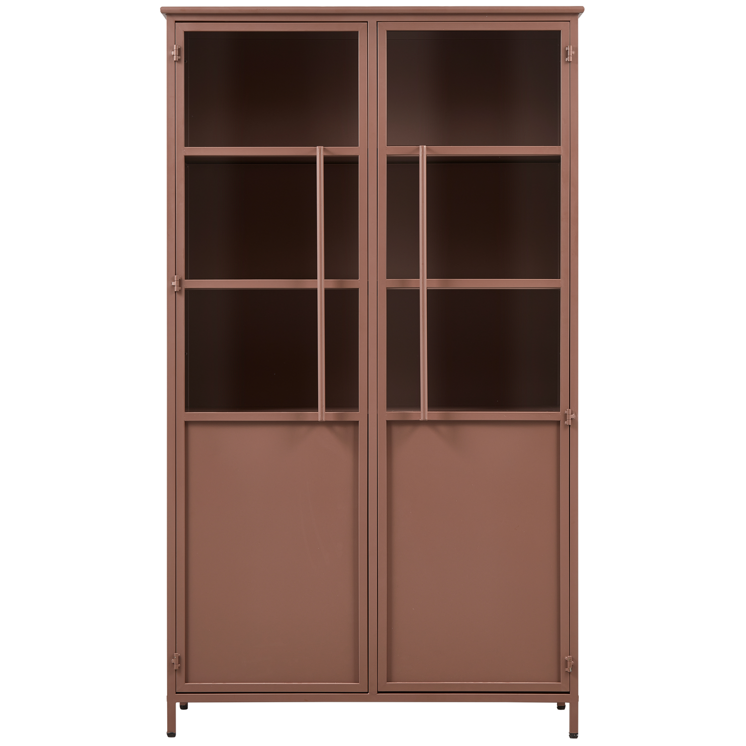 EXHIBIT VITRINEKAST METAAL TAN