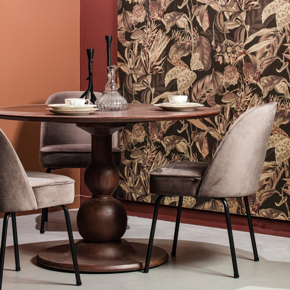 BLANCO EETTAFEL O120 CM MANGO WALNOOT