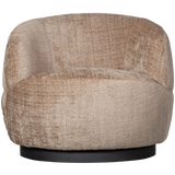 BePureHome - Woolly draaifauteuil chenille zand