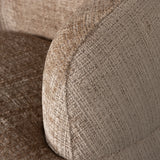 BePureHome - Woolly draaifauteuil chenille zand