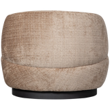 BePureHome - Woolly draaifauteuil chenille zand