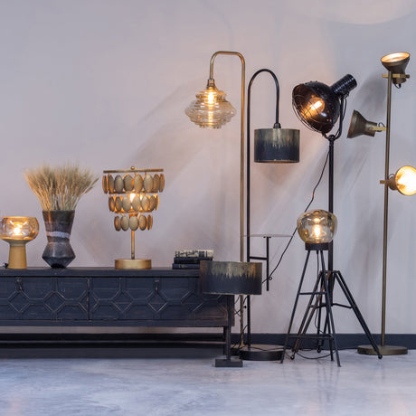 BEQUEST TV MEUBEL HOUT ZWART 160 CM