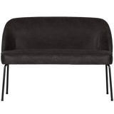 VOGUE EETBANK ECOLEER ZWART