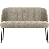 VOGUE EETBANK STRUCTURE VELVET WHEATFIELD