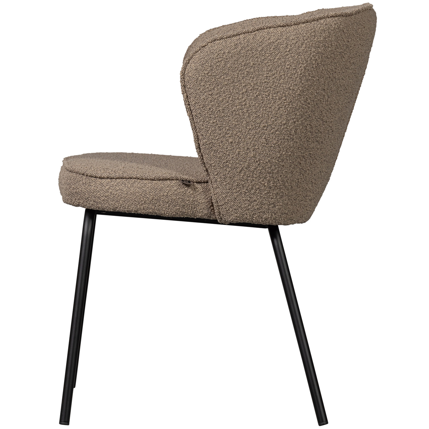 ADMIT EETKAMERSTOEL BOUCLE BEIGE