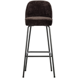 VOGUE BARSTOEL 80 CM 3D CHENILLE DONKERBRUIN