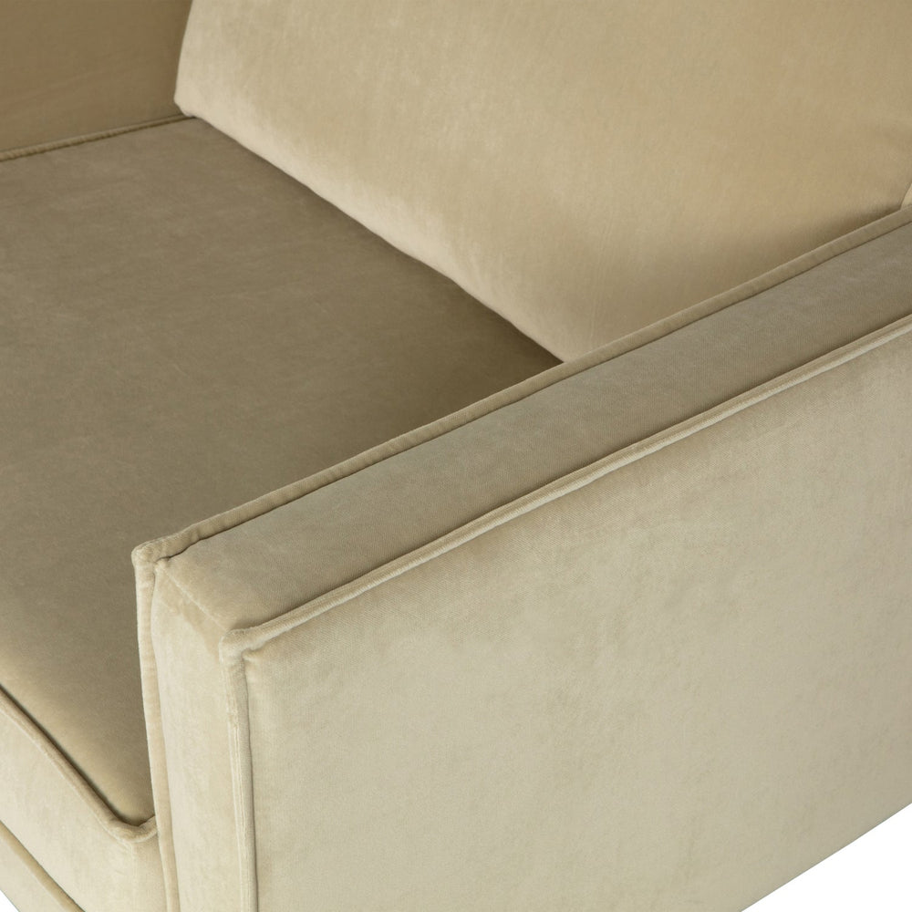 RODEO FAUTEUIL VELVET PISTACHE