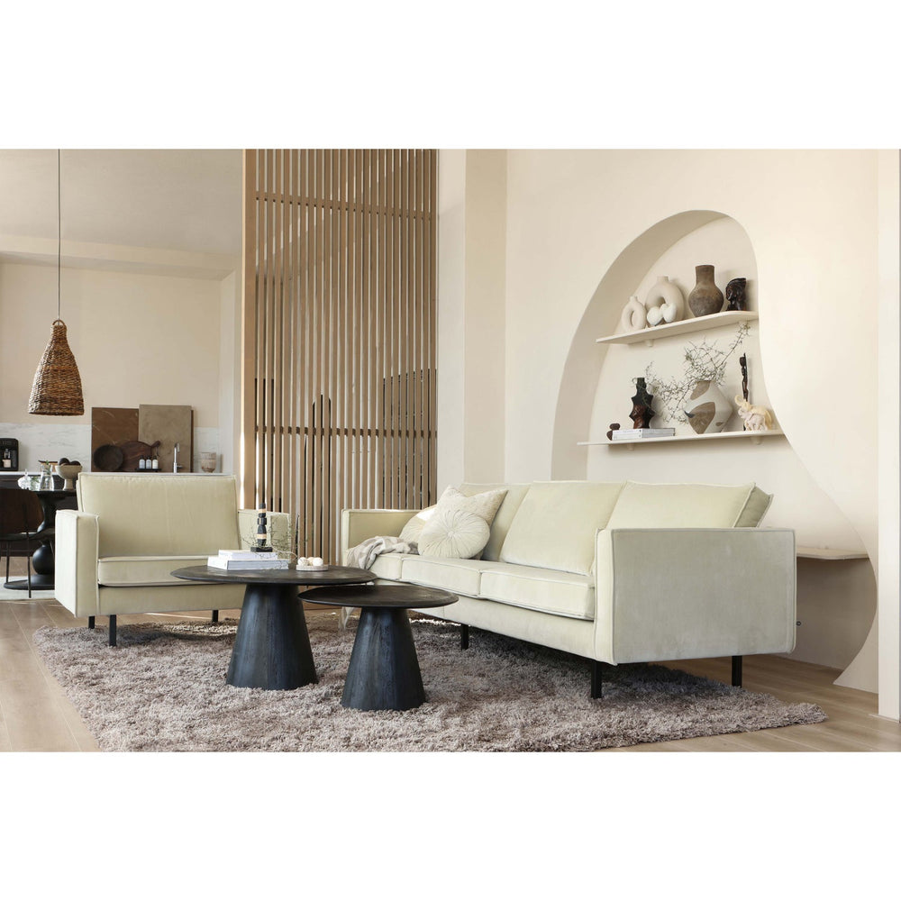 POSTURE SALONTAFEL MANGOHOUT ZWART O70 CM