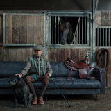 RODEO CLASSIC 3-ZITS BANK ECOLEER ZWART