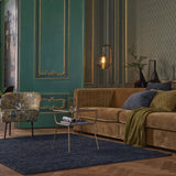 AMAZING BIJZETTAFEL METAAL/GLAS ANTIQUE BRASS