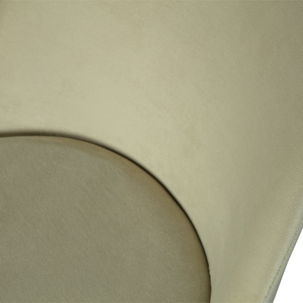 VOGUE EETKAMERSTOEL VELVET PISTACHE