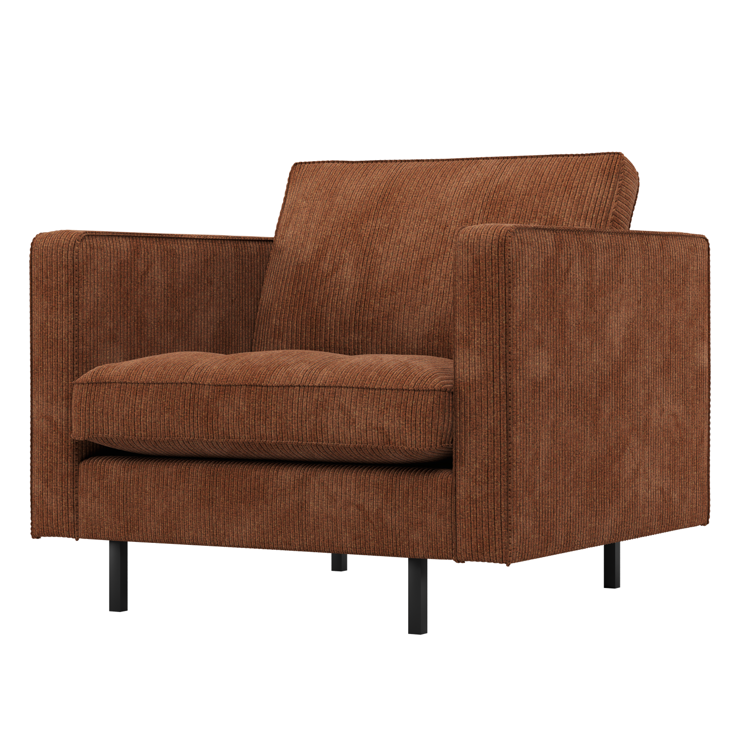 RODEO CLASSIC FAUTEUIL RIBSTOF ROESTBRUIN