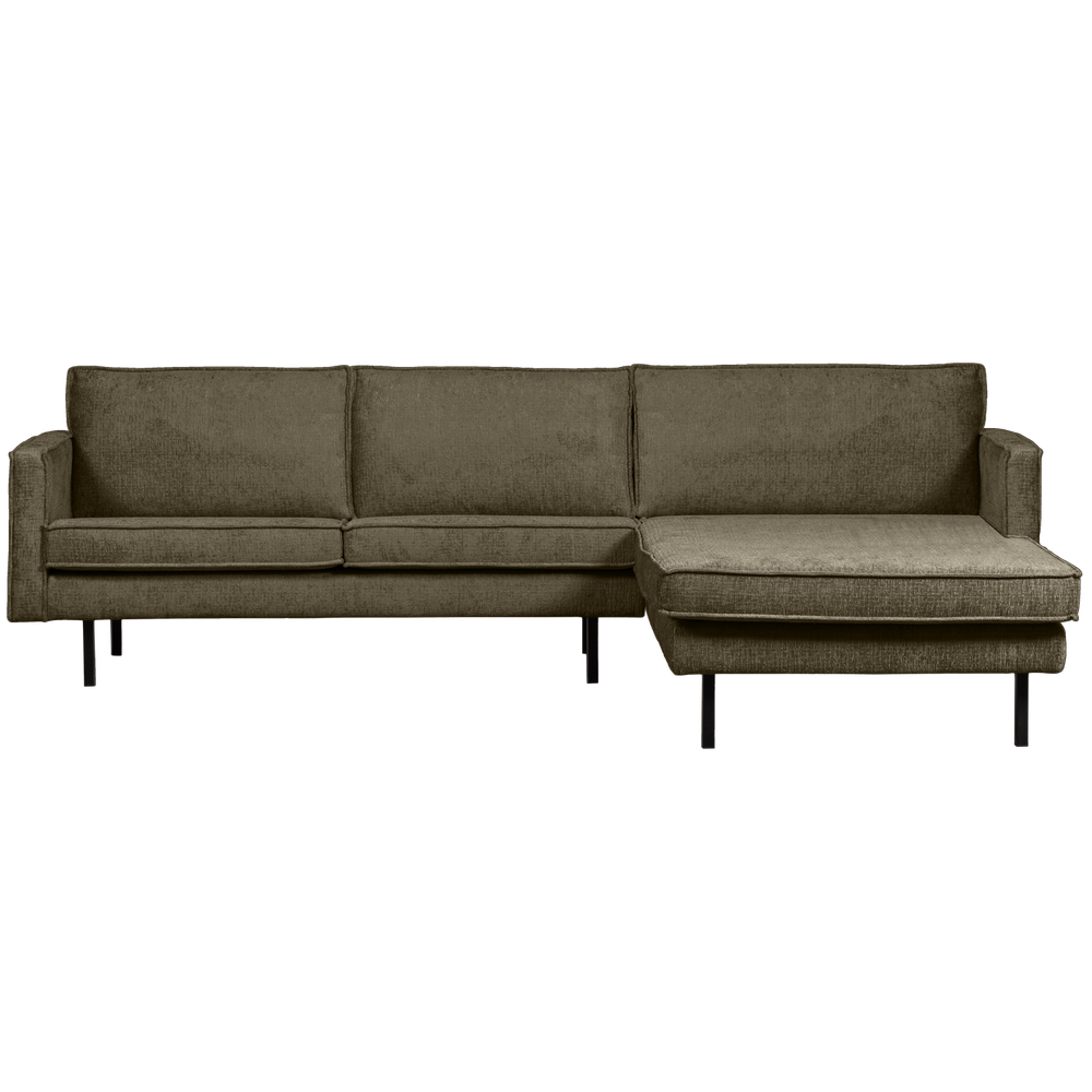 RODEO CHAISE LONGUE BANK RECHTS STRUCTURE VELVET BONSAI