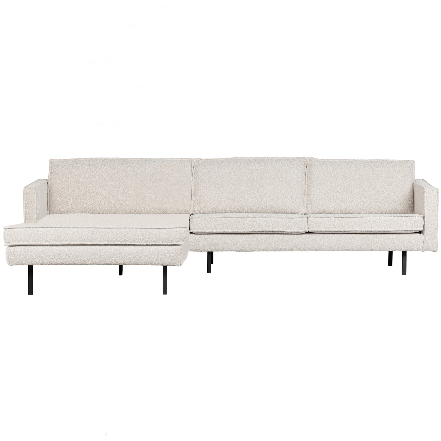 RODEO CHAISE LONGUE BANK LINKS BOUCLE NATUREL