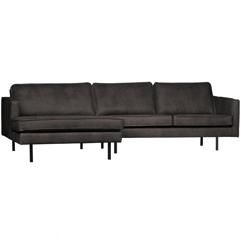 RODEO CHAISE LONGUE BANK LINKS ECOLEER ZWART