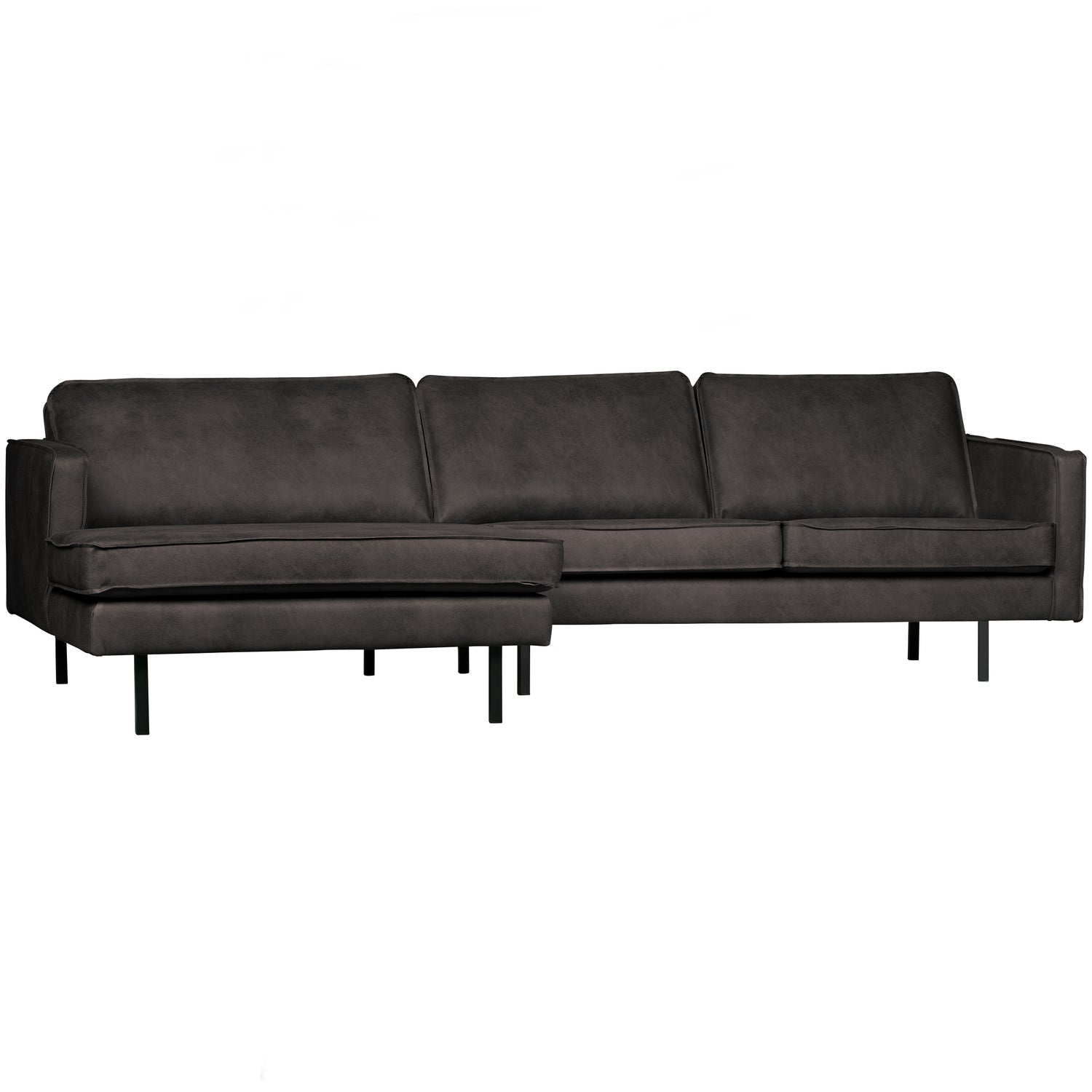RODEO CHAISE LONGUE BANK LINKS ECOLEER ZWART