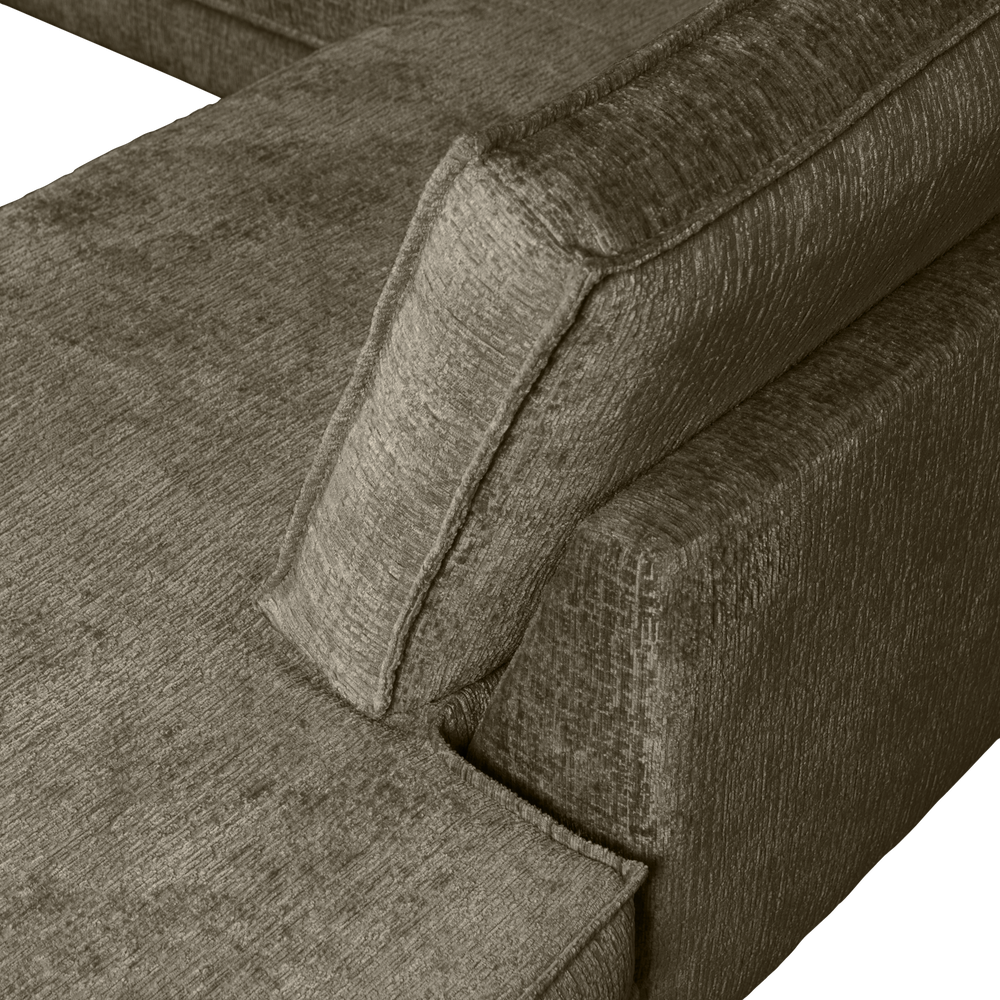 RODEO HOEKBANK RECHTS STRUCTURE VELVET BONSAI