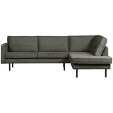 RODEO HOEKBANK RECHTS STRUCTURE VELVET FROST