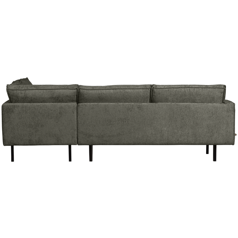 RODEO HOEKBANK RECHTS STRUCTURE VELVET FROST