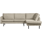 RODEO HOEKBANK RECHTS STRUCTURE VELVET WHEATFIELD