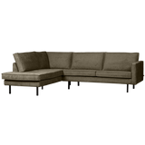 RODEO HOEKBANK LINKS STRUCTURE VELVET BONSAI