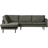 RODEO HOEKBANK LINKS STRUCTURE VELVET FROST