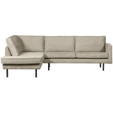 RODEO HOEKBANK LINKS STRUCTURE VELVET WHEATFIELD