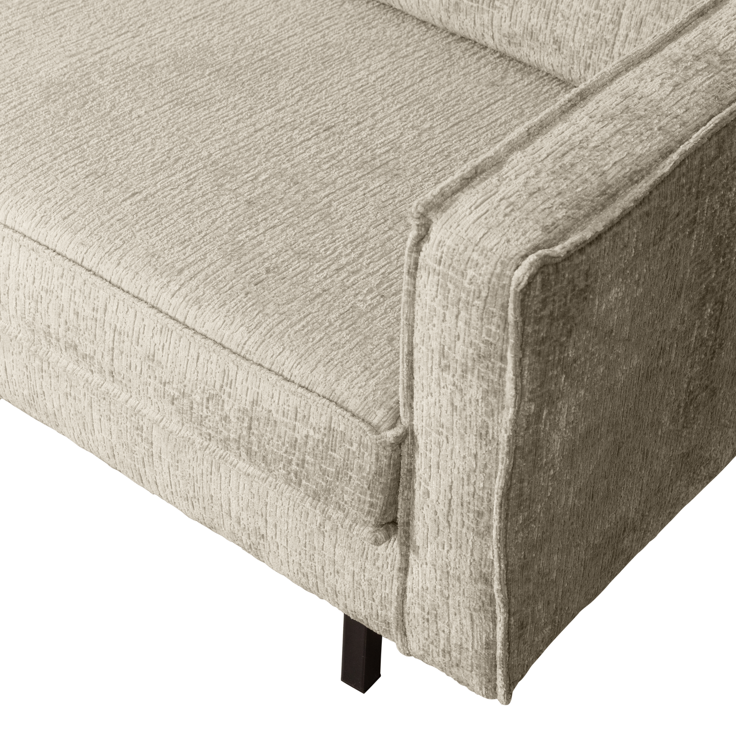 RODEO HOEKBANK LINKS STRUCTURE VELVET WHEATFIELD