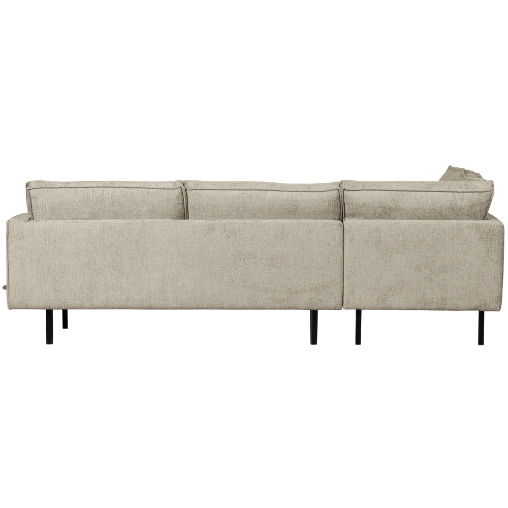 RODEO HOEKBANK LINKS STRUCTURE VELVET WHEATFIELD