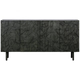 COUNTER DRESSOIR HOUT ZWART