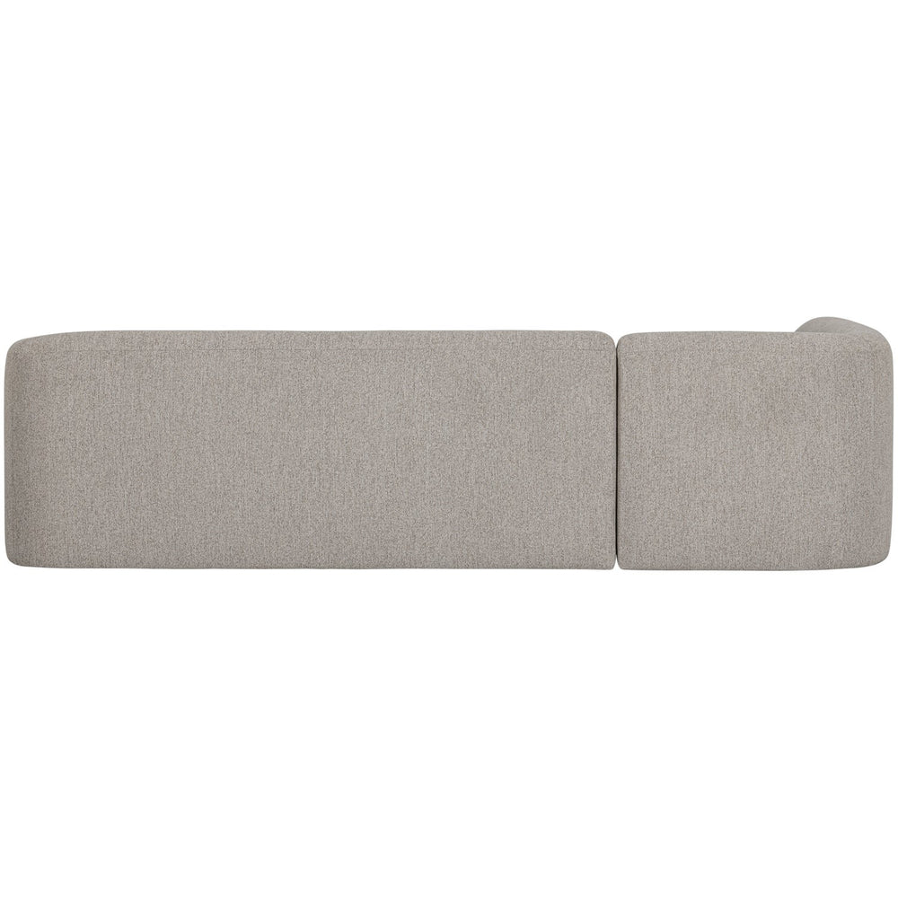 SLOPING HOEKBANK LINKS OFF WHITE MELANGE