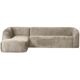 SLOPING HOEKBANK LINKS STRUCTURE VELVET WHEATFIELD