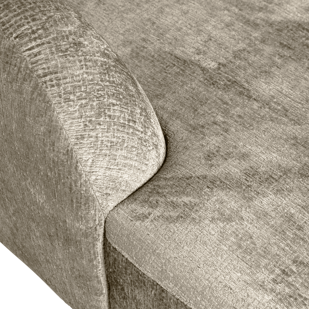 SLOPING HOEKBANK LINKS STRUCTURE VELVET WHEATFIELD