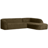 SLOPING HOEKBANK RECHTS STRUCTURE VELVET BONSAI