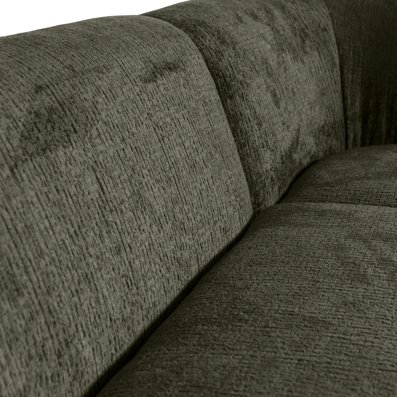 SLOPING HOEKBANK RECHTS STRUCTURE VELVET FROST