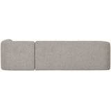 SLOPING HOEKBANK RECHTS OFF WHITE MELANGE