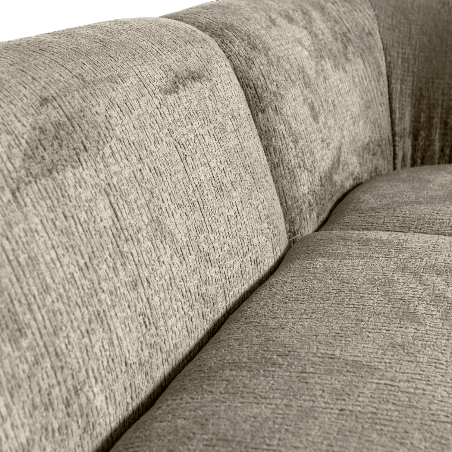 SLOPING HOEKBANK RECHTS STRUCTURE VELVET WHEATFIELD