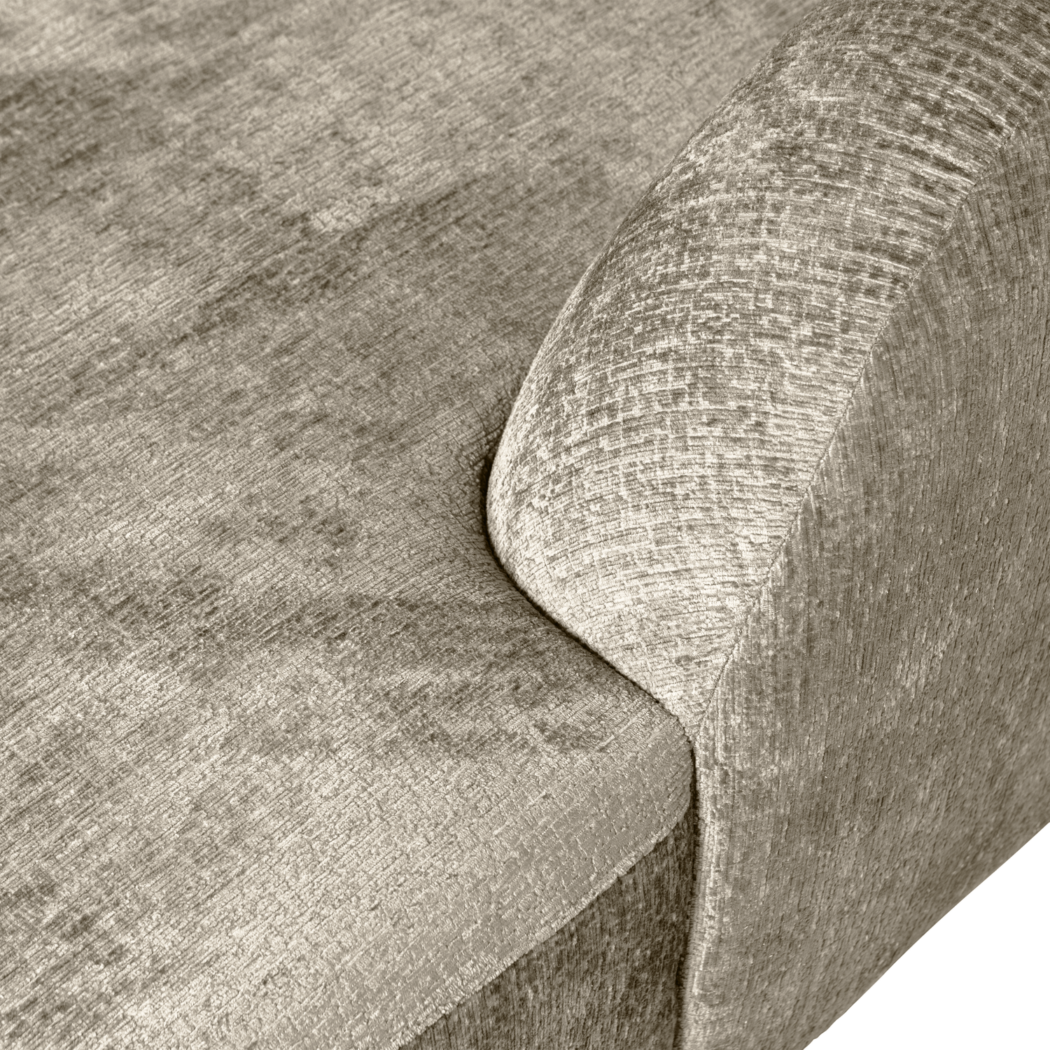 SLOPING HOEKBANK RECHTS STRUCTURE VELVET WHEATFIELD