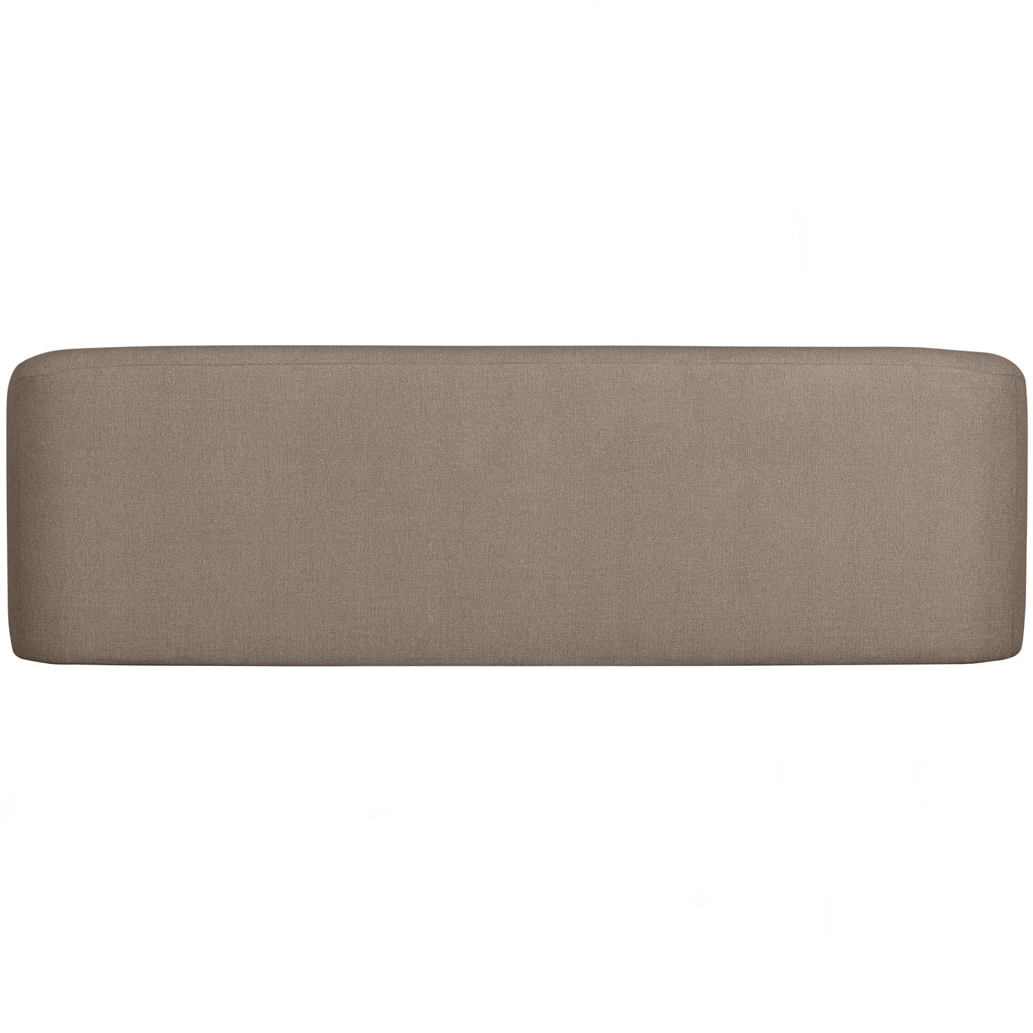 SLOPING 3-ZITS BANK LICHTBRUIN MELANGE