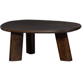 ROUNDLY SALONTAFEL MANGOHOUT DONKERBRUIN