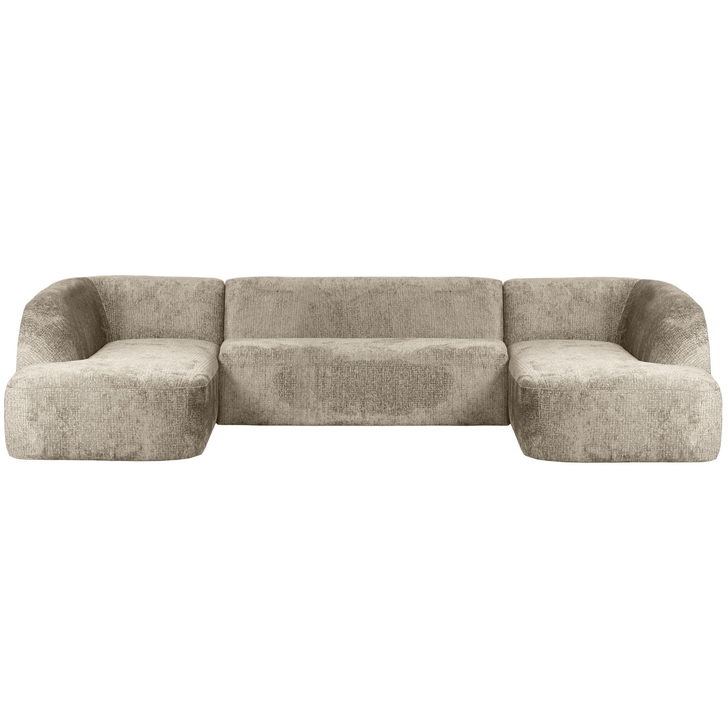 SLOPING U-VORM BANK STRUCTURE VELVET WHEATFIELD