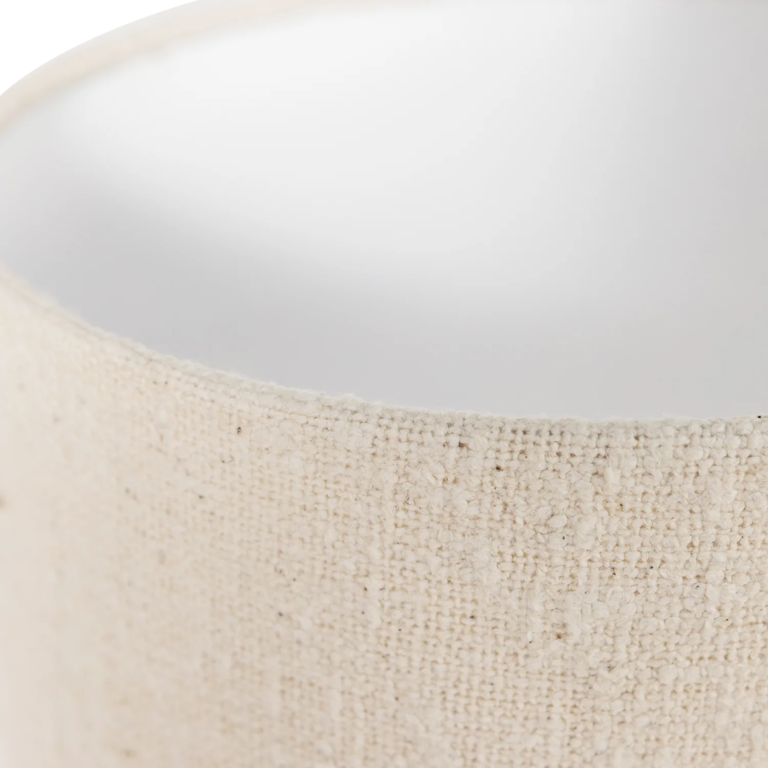 WOOOD - Loft tafellamp metaal/boucle naturel 130x30cm