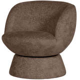 BePureHome - Shuffle draaifauteuil espresso