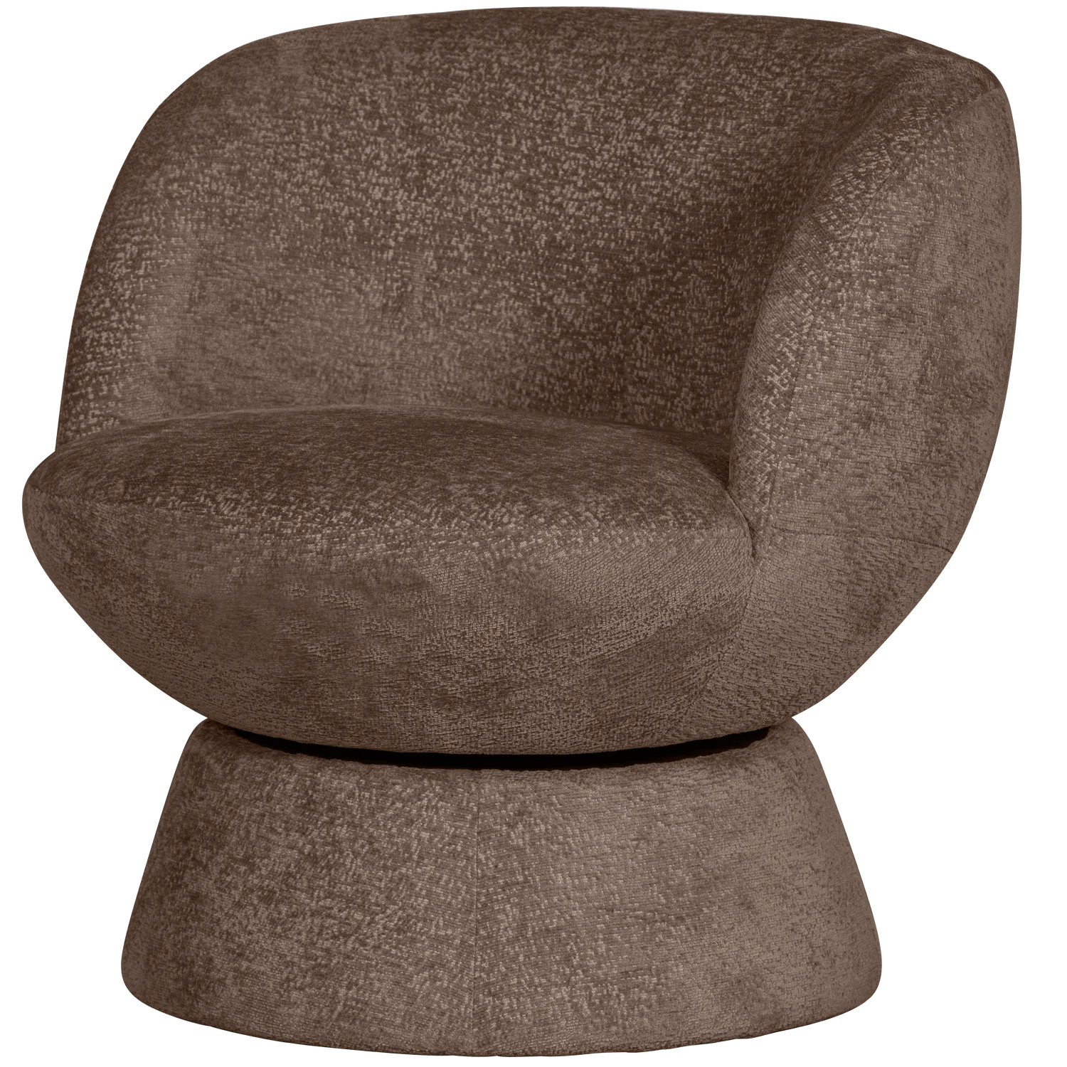 BePureHome - Shuffle draaifauteuil espresso