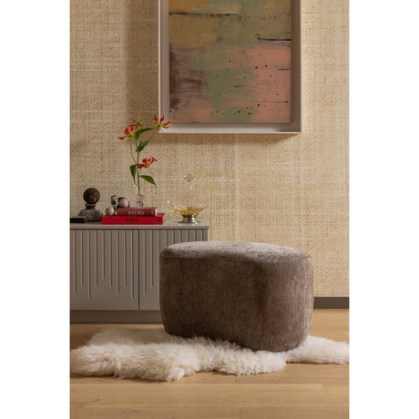 POPULAR ORGANISCHE POEF TAUPE