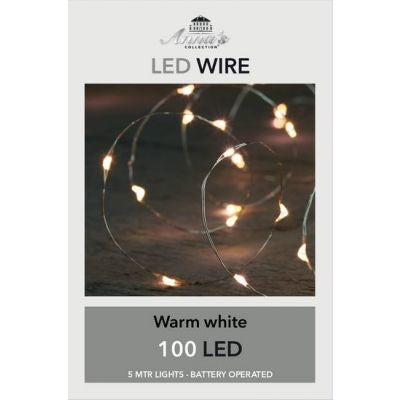 LED Indoor Zilverdraad 100L/5m1